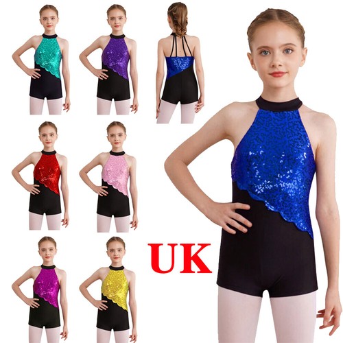 Girls sequins gymnastics - sequins,