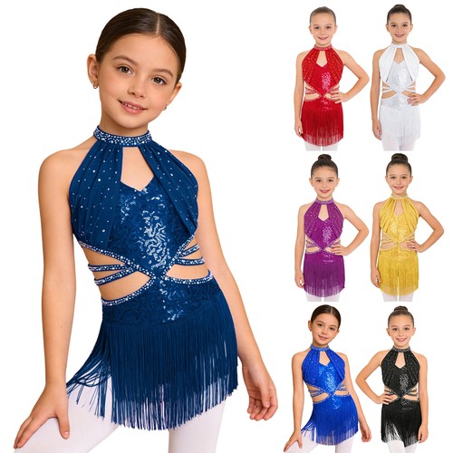 Girls sparkly latin - girls,