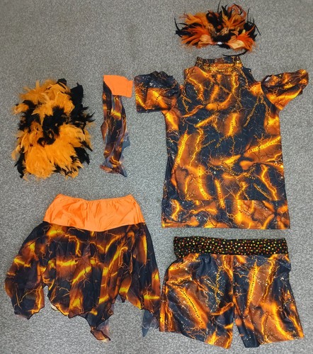 Girls orange lightning - girls,