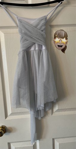 Silver grey lyrical dance - silver,