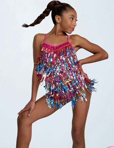Weissman girls sequin - girls, fringe