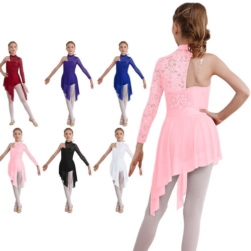 Girls single long sleeve - sleeve, lace