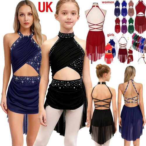Women girls rhinestones - uk,