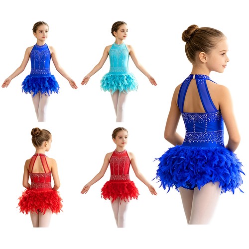 Girls latin dance leotard - uk,