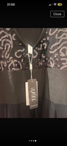 Lefiel black sequin halter - lefiel,