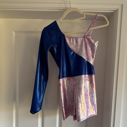 Katz blue pink one - blue/pink, one-shoulder