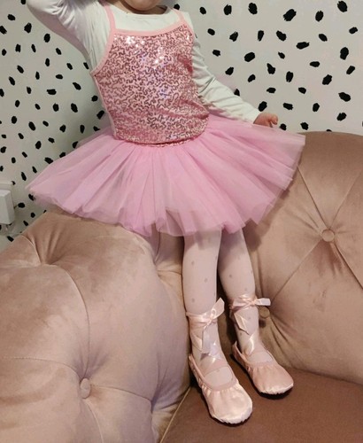 Girls years pink sequin - years,