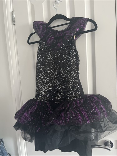 Black and purple dance - dance, costume