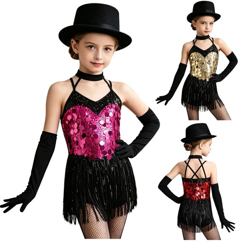 Girls jazz dance costume - uk,