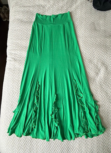Amay green ruffle flamenco - amay,