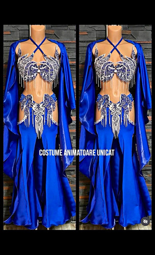 Proffesional blue belly - belly, dance