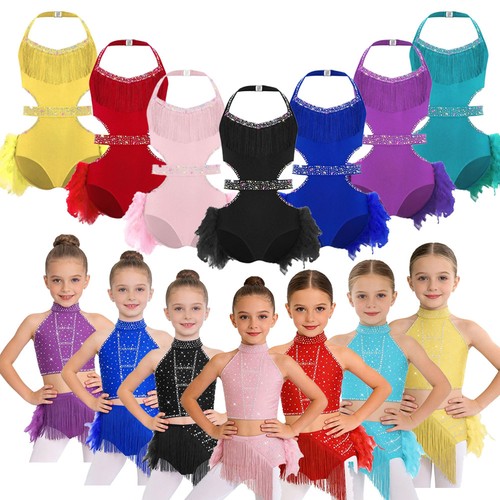 Kids girls halter latin - girls, dance