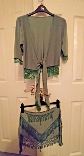 Belly dance costume - belly,