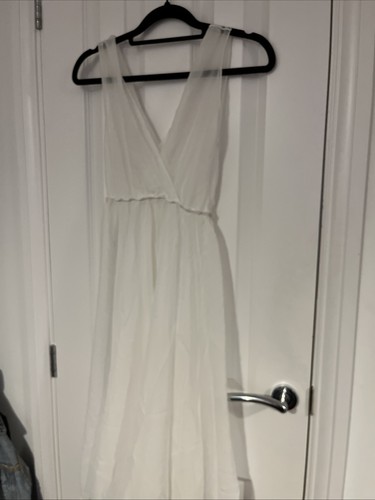 White lyrical dress - white, dance