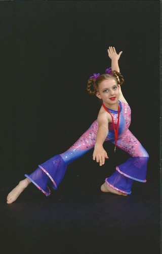 Pink and purple dance - purple,