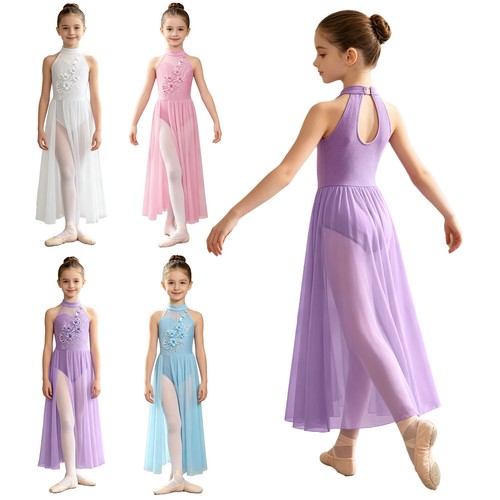 Girls lyrical dance costume - uk,