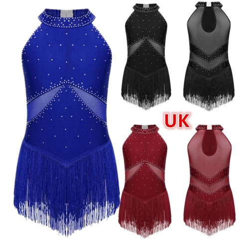 Kid girl tassel latin - uk, girl's