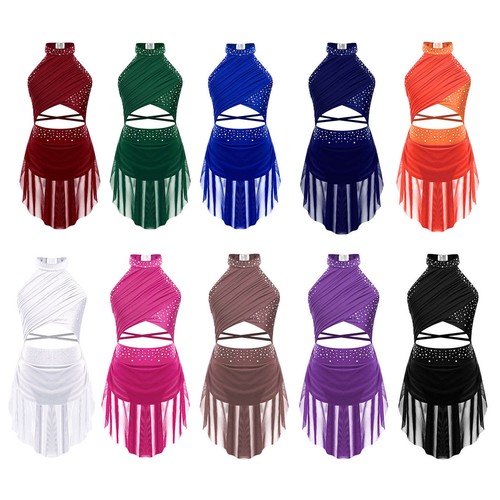 Girls rhinestones backless - girls,