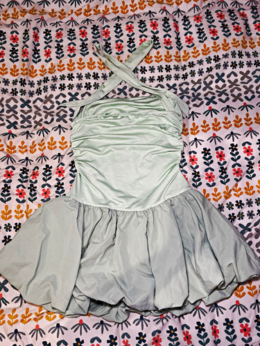Women green ballet - ballet, dress